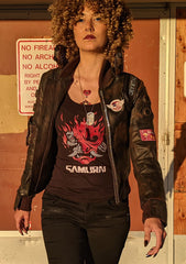 Cyberpunk 2077 inspired womens jacket by SUZAHDI