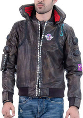 Cyberpunk 2077 Men's Leather Jacket