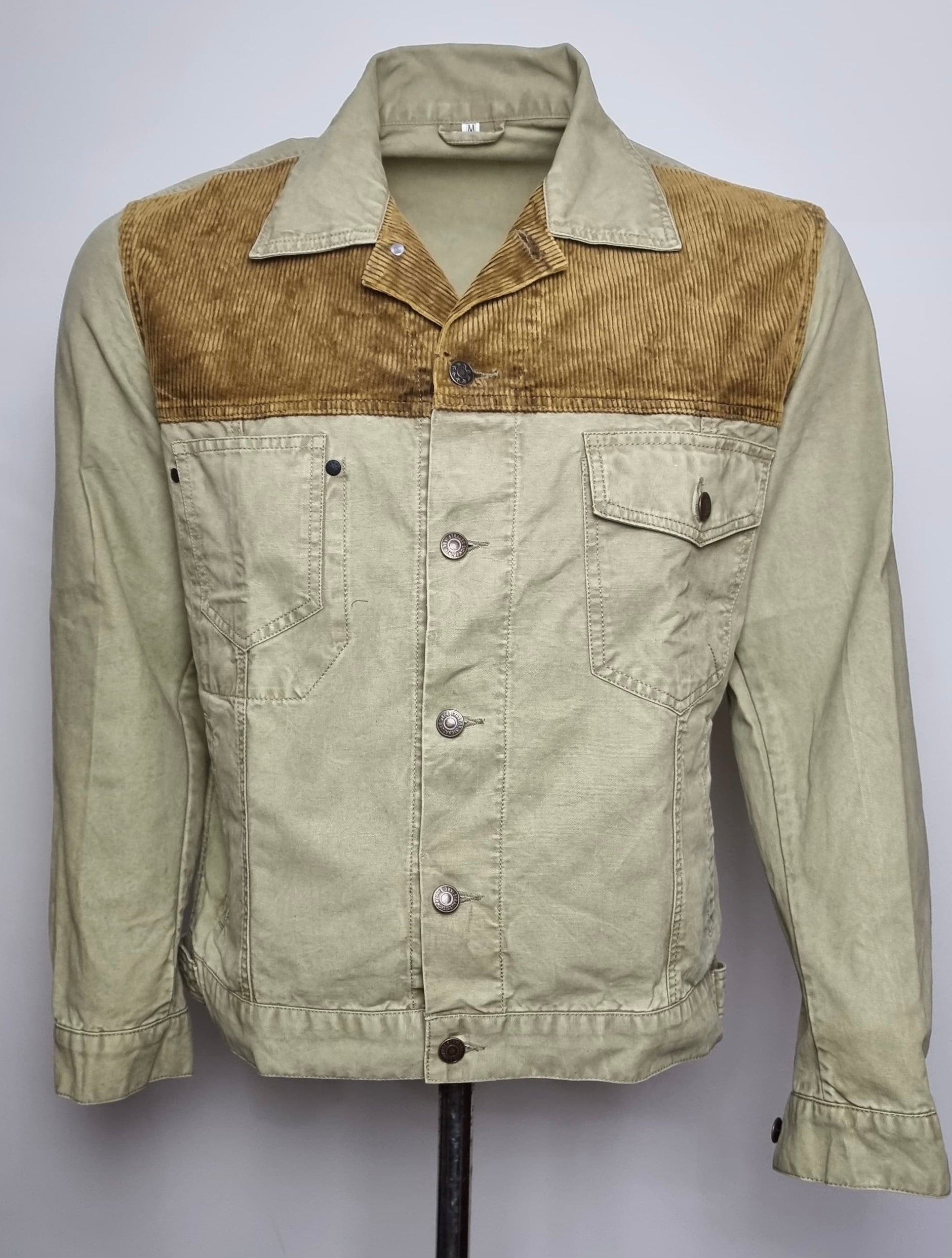Rick Grimes TWD inspired Denim Corduroy Jacket – SUZAHDI