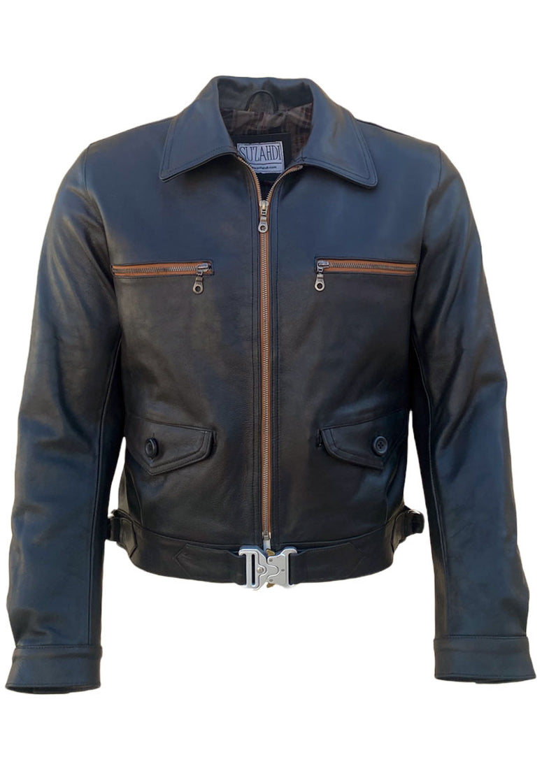 -40s WWⅡ German luftwaffe Flight Jacket 40's】WWⅡ German Air Force Winter Flight Jacket 