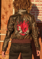 The Samurai Cosplay Leather Jacket